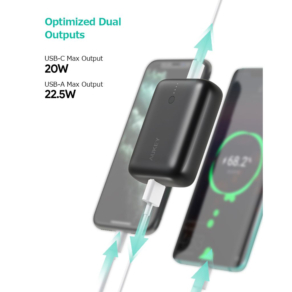 AUKEY PB-N83S พาวเวอร์แบงค์ชาร์จเร็ว 10...