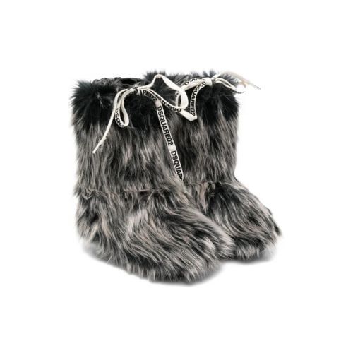 DSQUARED&sup2; KIDS DSQUARED2 KIDS Faux-Fur...